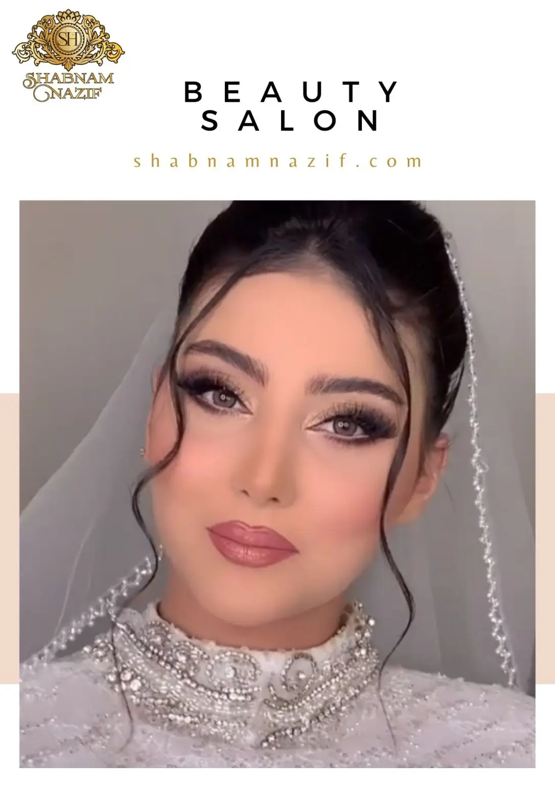 بهترین آرایشگر عروس - سالن زیبایی شنبم نظیف